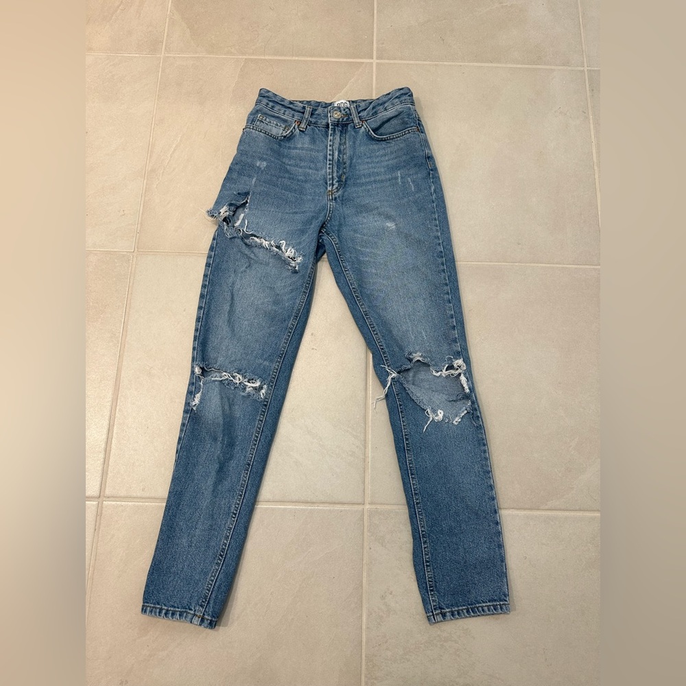 Ripped Blue Jeans
